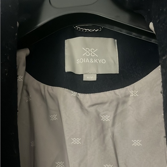 Soai & Kyo Mid-Length Warm City Coat (Wool Blend) - Picture 3 of 5